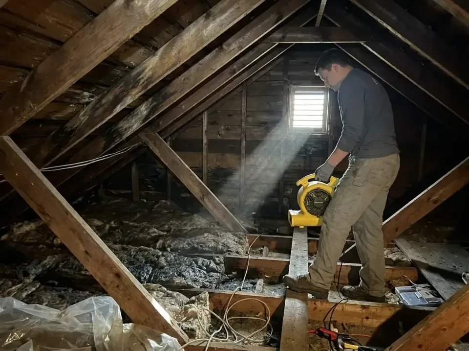 attic-water-damage-drying-proc-007 — frequently asked questions, Emergency Water Extraction & 24/7 Flood Response in Buffalo…